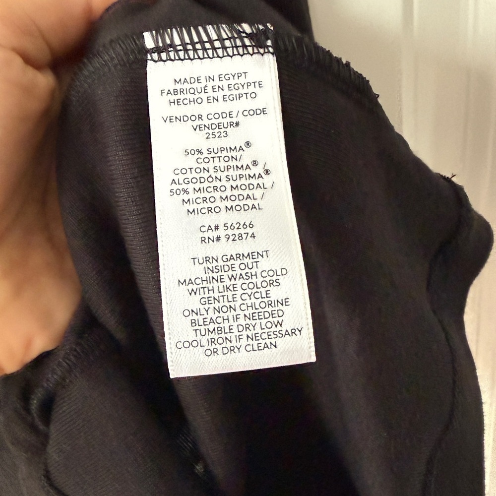 Splendid Classic Black Tank Top - Picture 3 of 4